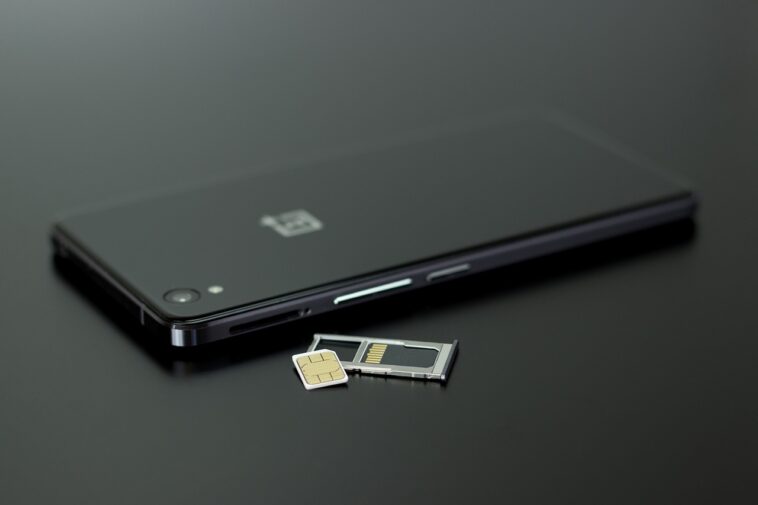 smartphone-Seniorentelefon-mit -Sim-Karte-Bild